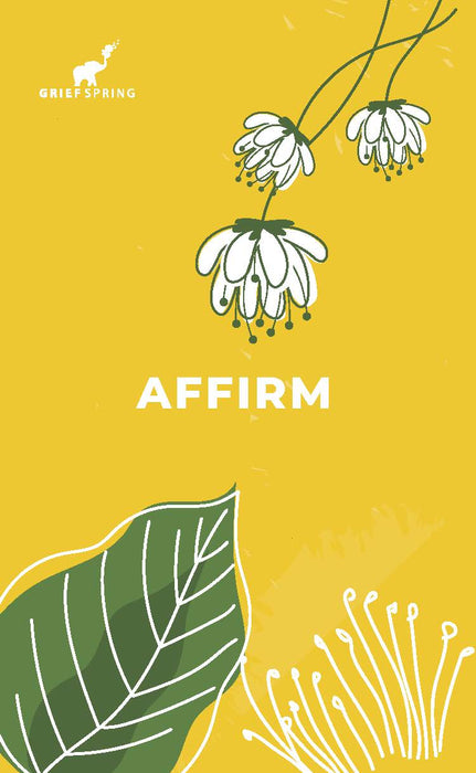Grief Spring Inspirational Cards