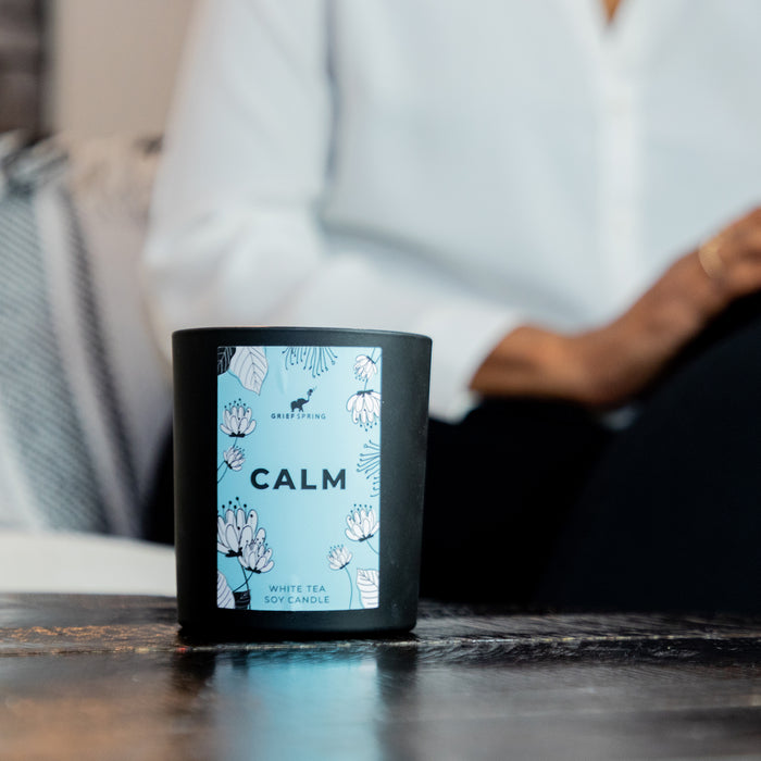 Grief Spring Candle